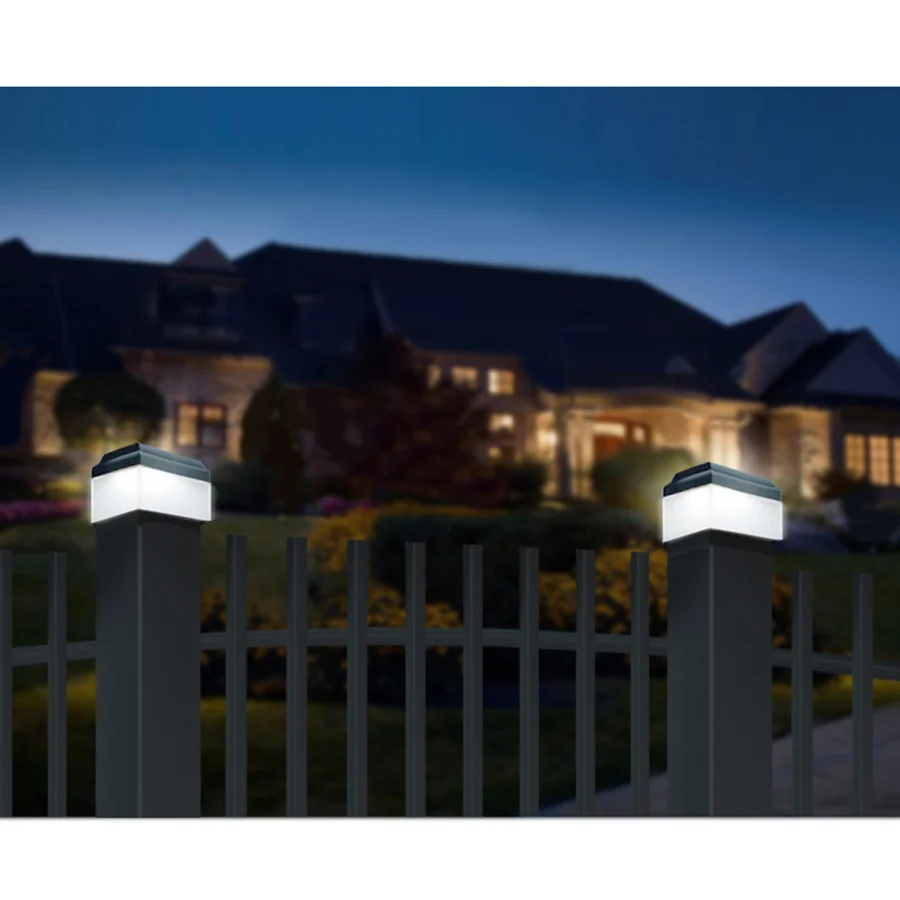 GreenBlue solar LED pole lamp, 60x40mm, envelope canopy, GB125 con Struttura Alluminio