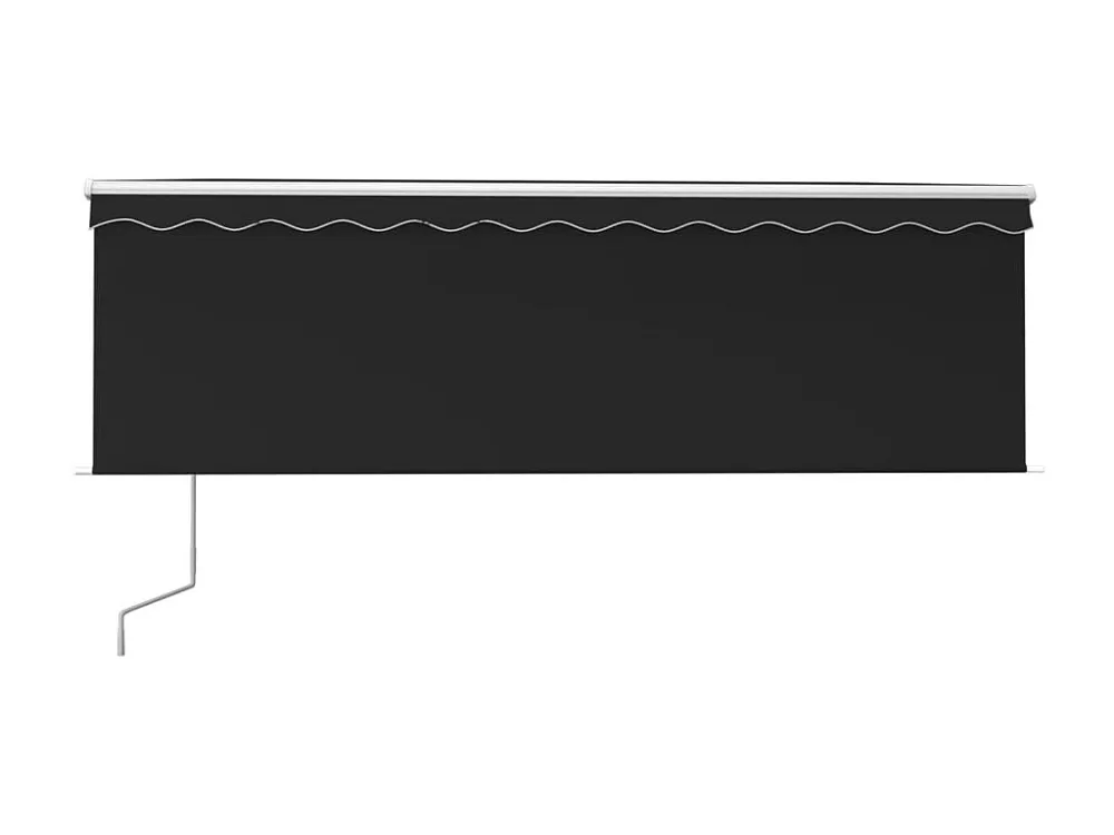 Premium Impermeabile Tendalino retrattile automatico con tendalino 4x3 Antracite