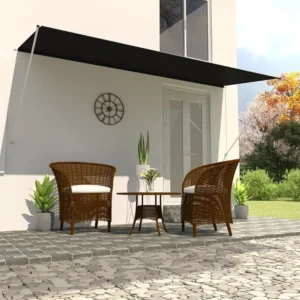 Tenda retrattile 400x150 Antracite con Dimensioni 3x3m