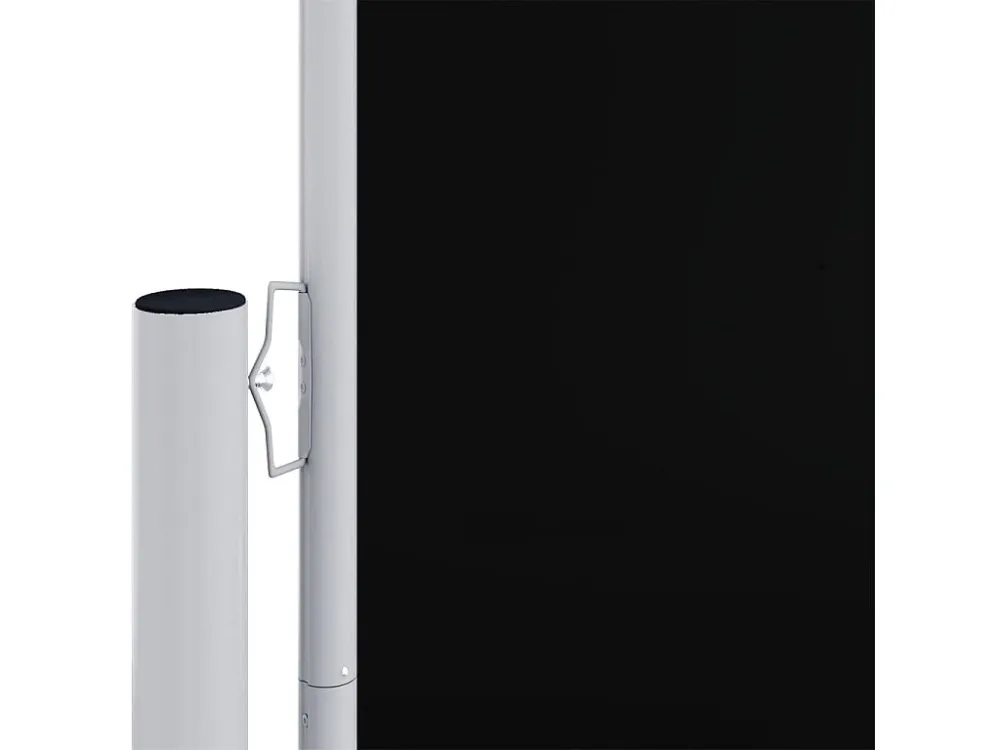 Tendalino laterale retrattile Nero 200x600 cm per Uso Stagionale