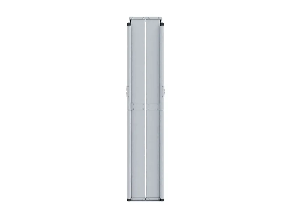 Tendalino laterale retrattile Nero 200x600 cm per Uso Stagionale