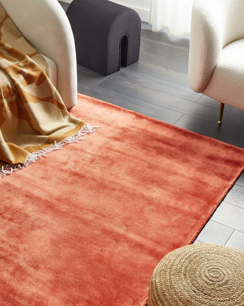 Superficie Rigida Tappeto viscosa arancione 140 x 200 cm GESI II