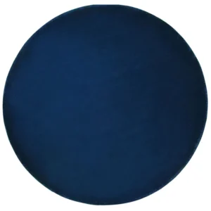 Tappeto viscosa blu nero ⌀ 140 cm GESI II