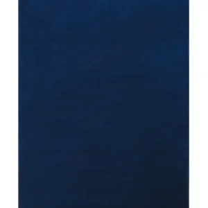 Tappeto viscosa blu tenebroso 140 x 200 cm GESI II