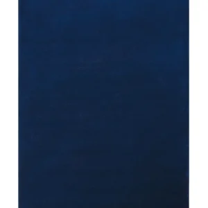 Tela di Lino Tappeto viscosa blu cupo 140 x 200 cm GESI II