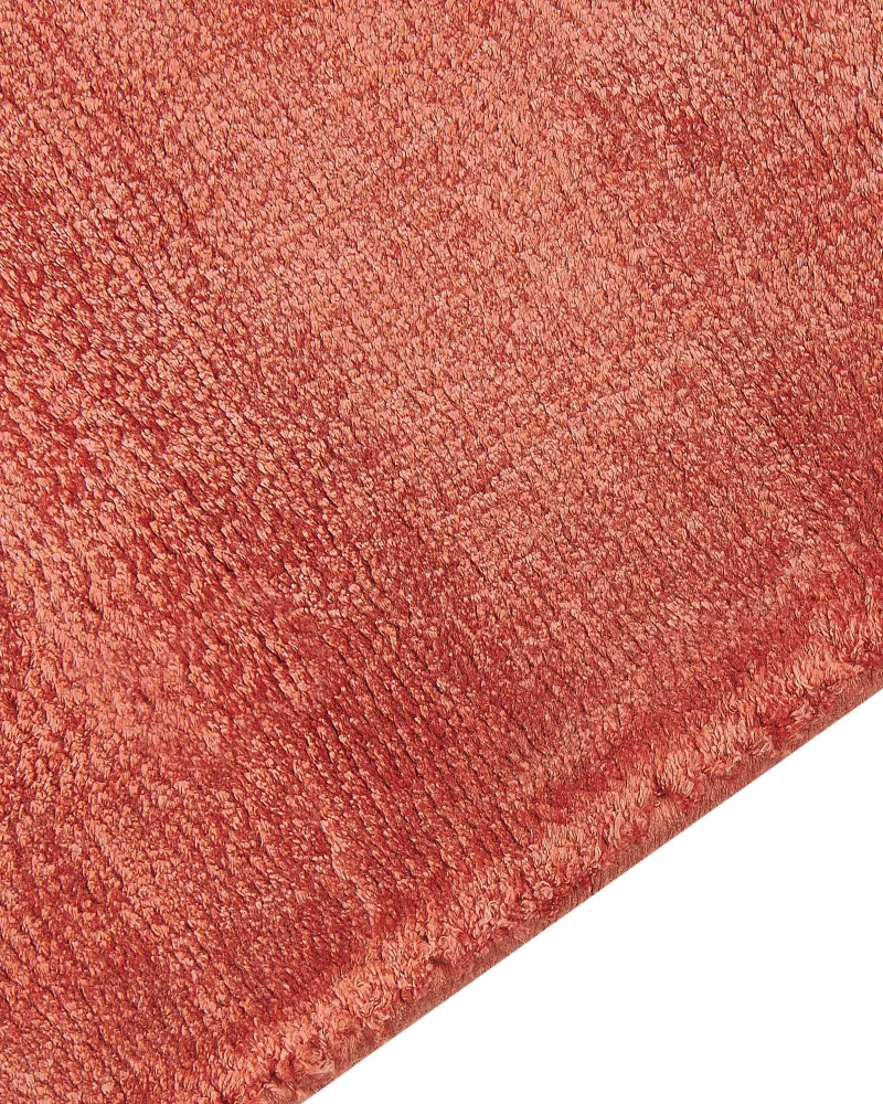 Telaio Legno Tappeto viscosa arancione 140 x 200 cm GESI II