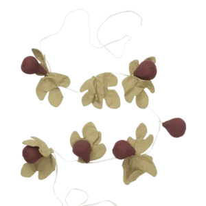 Ferm Living - Fics Garland - Mauve/Green