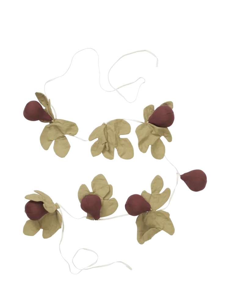 Ferm Living - Fics Garland - Mauve/Green