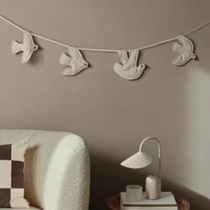 Ferm Living - SWIF Bird Ghirland/ Birdsling - Nondyed