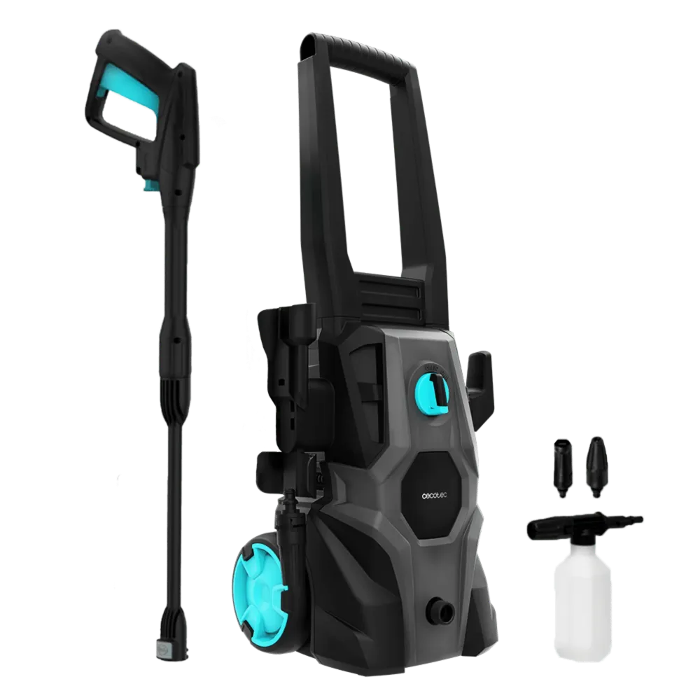 Cecotec HydroBoost 1400 EasyGo Idropulitrice 1400 W 105 Bar 426 Litri all'Ora Pompa HardPump Alluminio