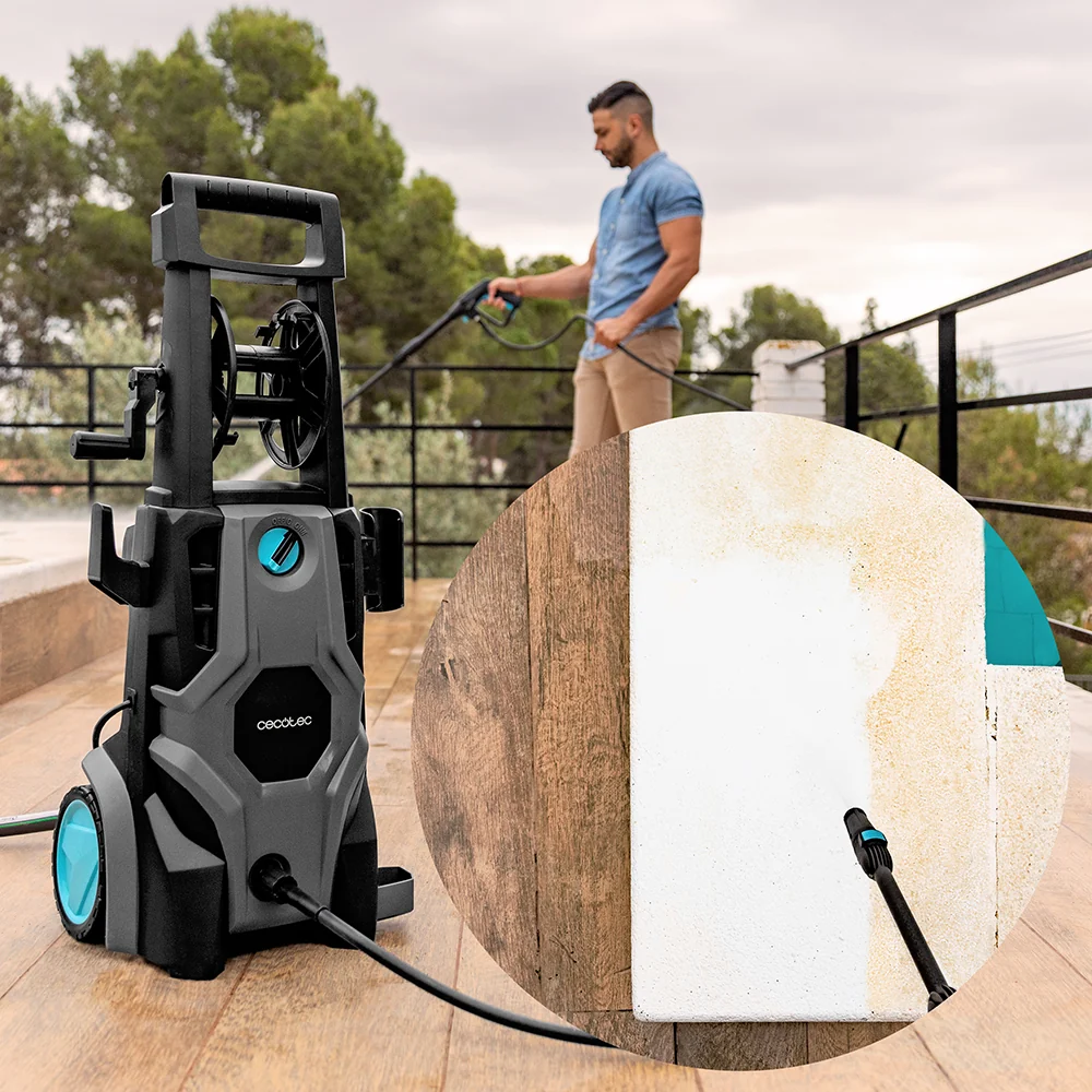 Cecotec HydroBoost 2400 AdvanceClean Idropulitrice ad Alta Pressione 180 Bar 2400 W con Pompa Alluminio