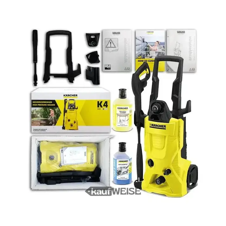 Controllo della potenza Kärcher K4 | Idropulitrice 130 bar | Motore raffreddato ad acqua