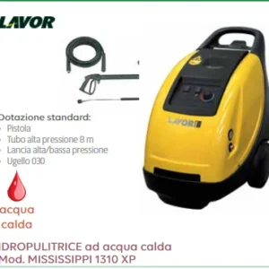 Idropulitrice LAVOR ad Acqua Calda Mississippi 1310XP-DP 2636
