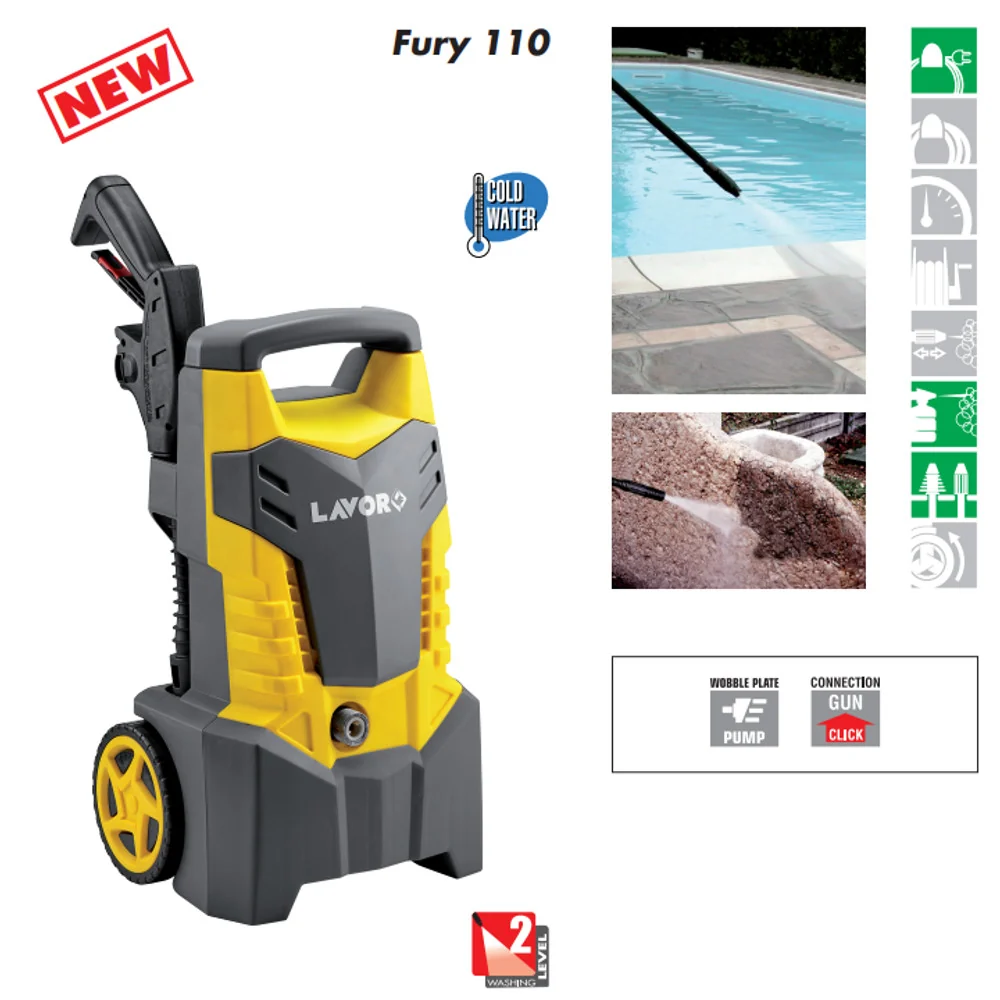 IDROPULITRICE LAVOR IDRO FURY 110