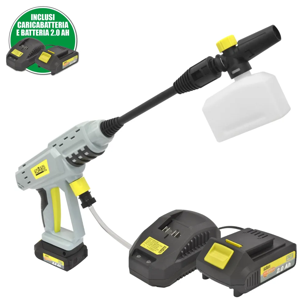 PISTOLA IDROPULITRICE BATTERIA KOMBO PRO 20V 20V - 230HZ