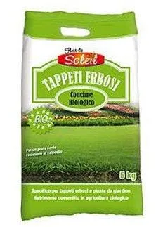 Fleur du Soleil CONCIME GRANULARE BIO TAPPETO ERBOSO micropellettato Kg.5