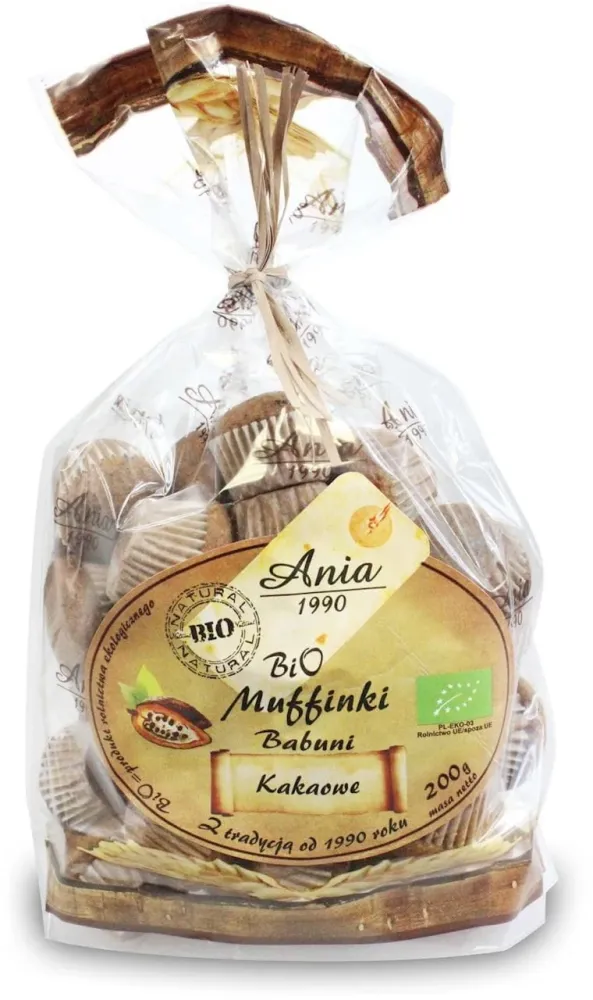 BABUNI KAKAKAY MUFFINS BIO 200 g - BIO ANIA DATA: 01.2026