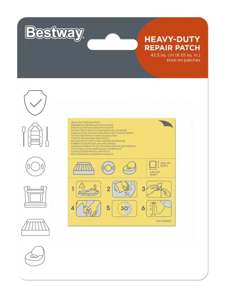 Bestway 62068 kit di riparazione per gonfiabili