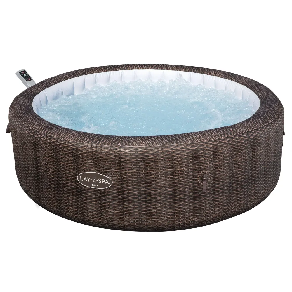Bestway Lay-Z-Spa Bali AirJet – Idromassaggio gonfiabile 5–7 persone marrone
