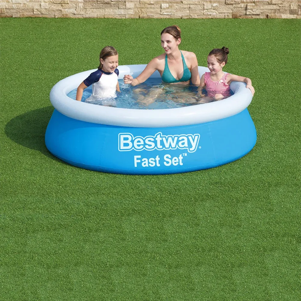 Bestway Piscina Gonfiabile Adulto Aro 183x51 cm Giardino 57392