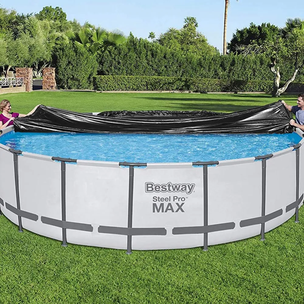Bestway Telo Copertura Cover Copripiscina Steel Pro Impermeabile 5,55 mt