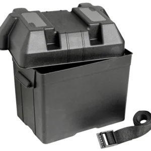 Cassetta Portabatteria per Batterie fino 95 Ah Nera