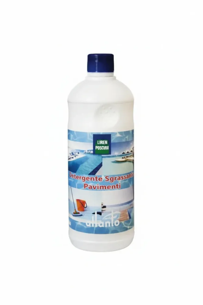 Detergente Sgrassante Liquido Per Piscina- - Lt.1 Flacone - 3 Pezzi Ailanto