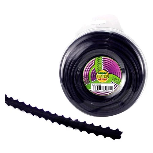 FILO DECESPUGLIATORE PROFESSIONALE 'PLATINO' mm 3,3 mt 48,5 - seghettato -
