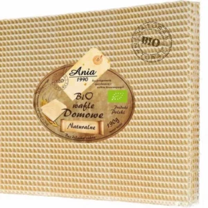Gaufres naturali fatte casa senza zuccheri aggiunti Bio 190 G Bio Ania DATA : 11.2025