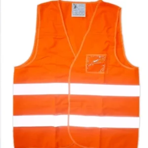 Gilet SEBA FLUO giallo alta visibilità chiusura con velcro