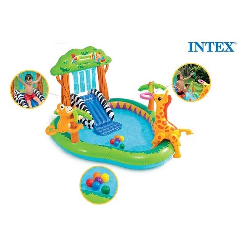 Gonfiabile Intex 57155 Plat Center Jungkle con piscina