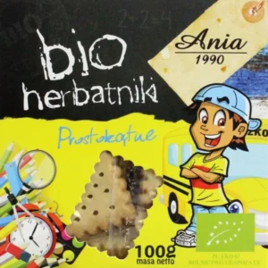 HERBATNIKI RETTANGOLARI BIO 100 g - BIO ANIA DATA: 04.2026
