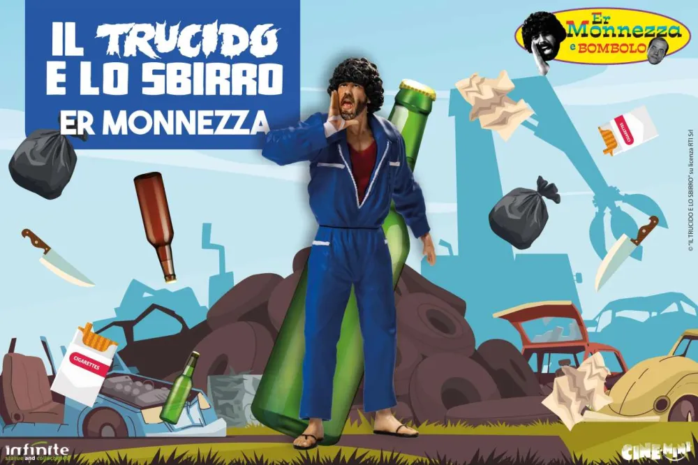 INFINITE STATUE - Er Monnezza Il Trucido E Lo Sbirro Cine-Mini Pvc