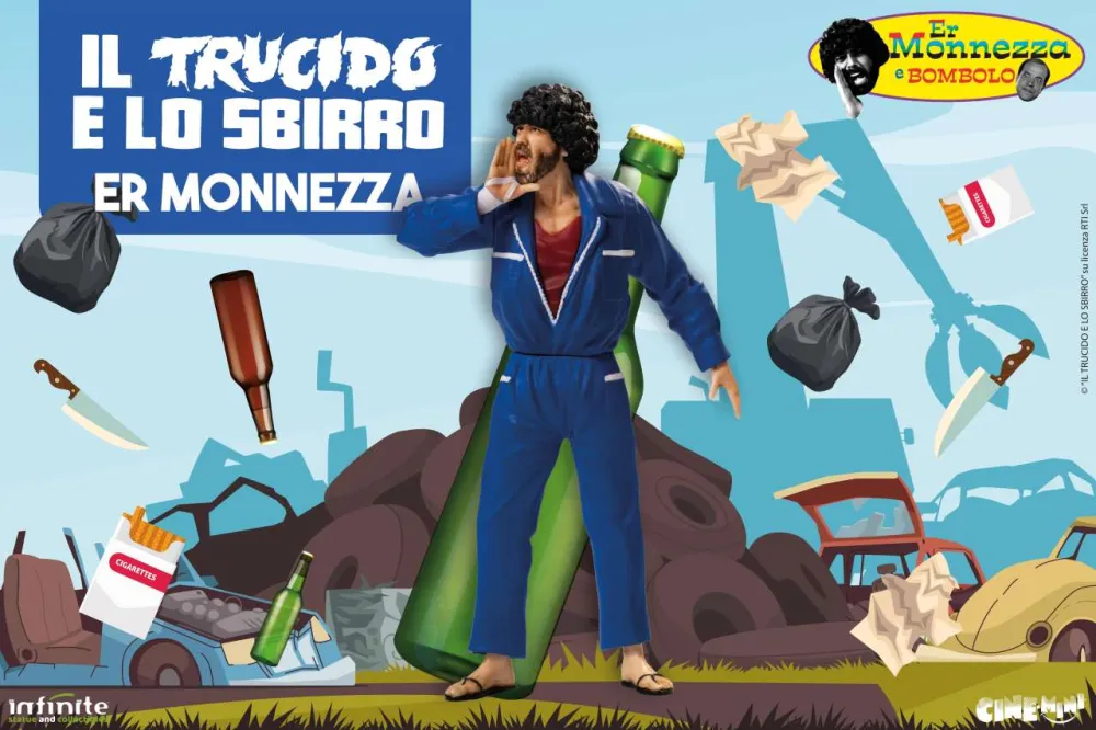 INFINITE STATUE - Er Monnezza Il Trucido E Lo Sbirro Cine-Mini Pvc