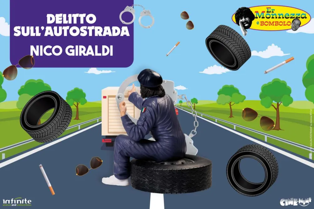 INFINITE STATUE - Nico Giraldi Delitto Sull'Autostrada Cine-Mini Pvc