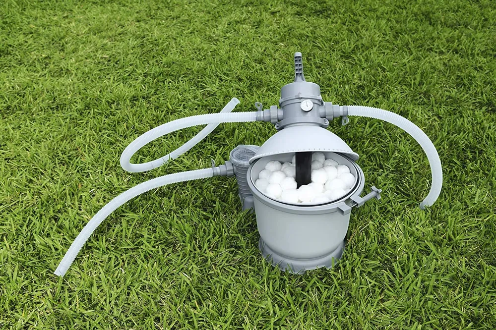 Kit Aqualoon, massa filtrante sostitutiva per filtro sabbia da piscina ovatta lavabile 700 gr