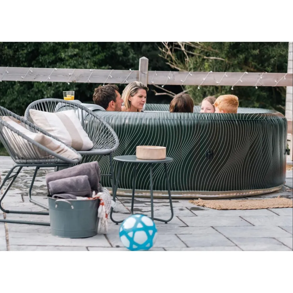 MSpa – Vasca idromassaggio gonfiabile circolare Meteor 4–6 persone