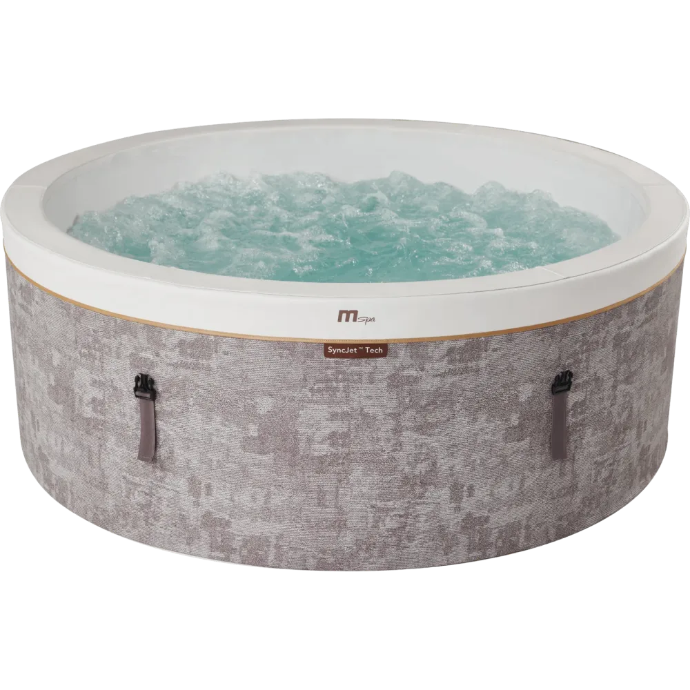 MSpa - Vasca idromassaggio gonfiabile semirigida circolare Cocoon-Eco 4–6 persone