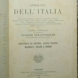 La patria - Geografia dell'Italia - Provincie di Ancona, Ascoli Piceno, Macerata, Pesaro e Urbino