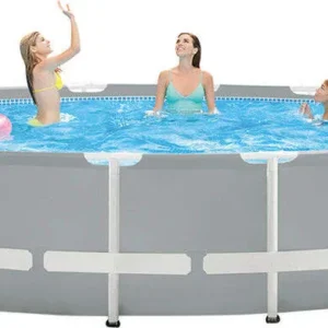 PISCINA CON TELAIO 'LINEA PRISM FRAME' cm 427 x 107 - capacità 12706 lt Intex
