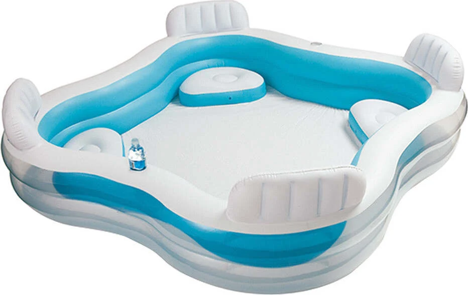 PISCINA GONFIABILE 'FAMILY FOUR' cm 229 x 229 - H cm 66 Intex
