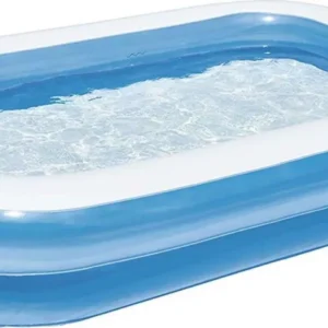 Piscina gonfiabile rettangolare 269 x 175 cm da giardino balcone veranda bambini
