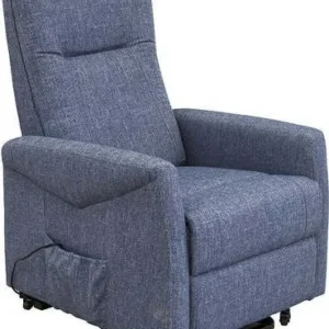 Poltrona relax Amicasa HS 8076C GIADA Alzapersona Elettrica Blue