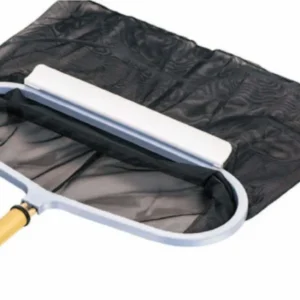 Retino professionale alluminio con sacca raccogli foglie per pulizia piscina