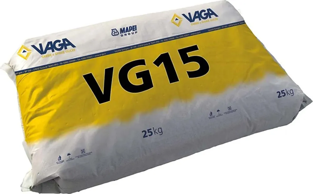 Sabbia essiccata VG15 granulometria da 0,3 mm 0,6 mm sacchi da 25 kg
