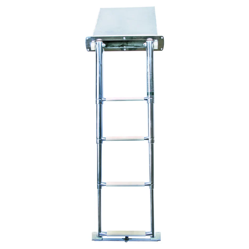 Scaletta Inox Ad Incasso 4 Gradini