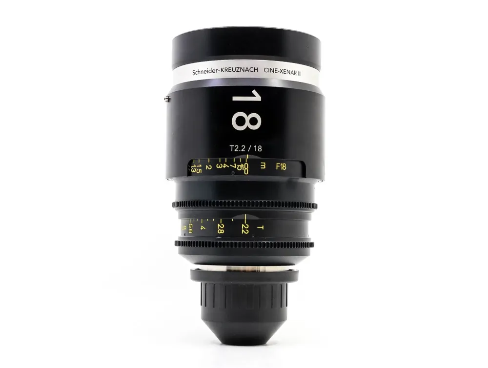 Schneider CINE-XENAR III 18mm T2.2 - PL Fit