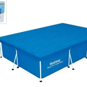 Telo Copertura Per Piscina Steel Pro 259x170x61cm Fuori Terra Rettangolare 58105