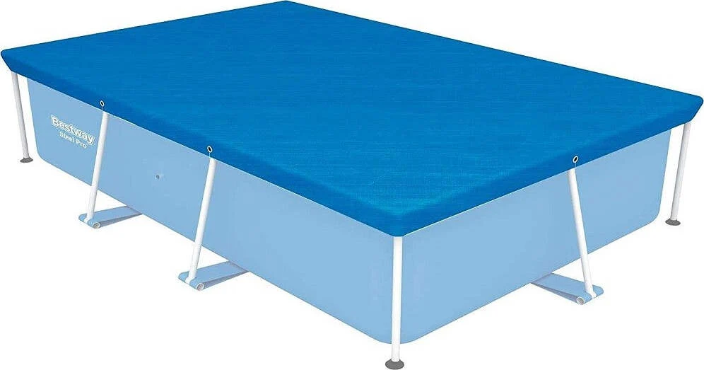 Telo Copertura Per Piscina Steel Pro 259x170x61cm Fuori Terra Rettangolare 58105