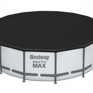 Telo Di Copertura Per Piscine Tonde Steel Pro Frame Per Piscine Ø Cm.427 (Art.58248) Bestway